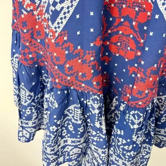 ROCOCO SAND Handkerchief Silk Dress‎ M midi - Picture 5 of 5